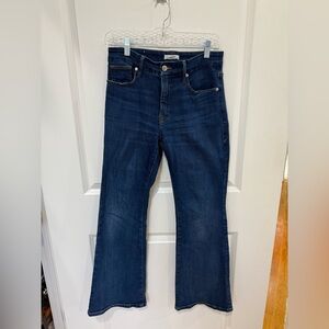 Good American Dark Blue Bootcut Jeans
